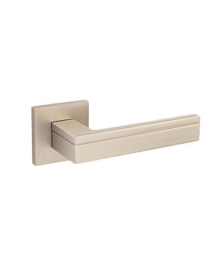 Ручки стандарт Ручка дверная Code Deco на квадратном основании H-30153-A-NISM 